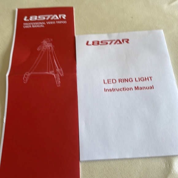 L8STAR LED Ring Light and Video Tripod; Phone Holder for Live Streaming - Picture 5 of 8